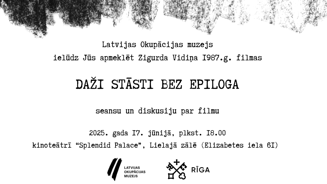 Latvijas Okupācijas muzejs aicina uz filmas “Daži stāsti bez epiloga” seansu un diskusiju par godu Lidijas Doroņinas-Lasmanes simtgadei