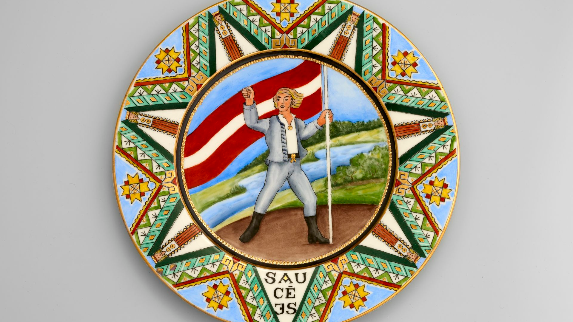 Ekspresizstāde “Beatrise Kārkliņa sveic svētkos!” Rīgas Porcelānā muzejā
